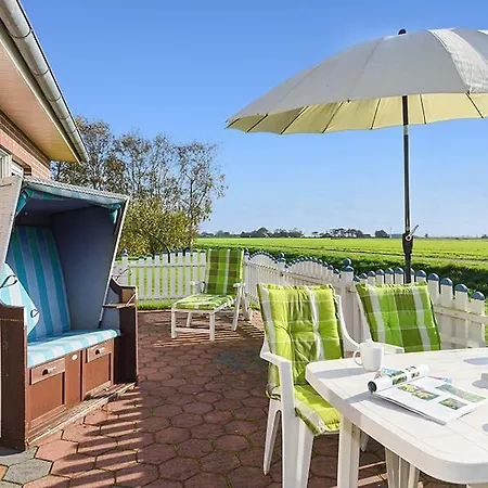 Muschel 1 Mit Terrasse Und Garten, Bensersiel 公寓 *