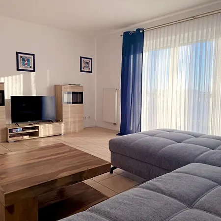 公寓 Muschel 1 Mit Terrasse Und Garten, Bensersiel *